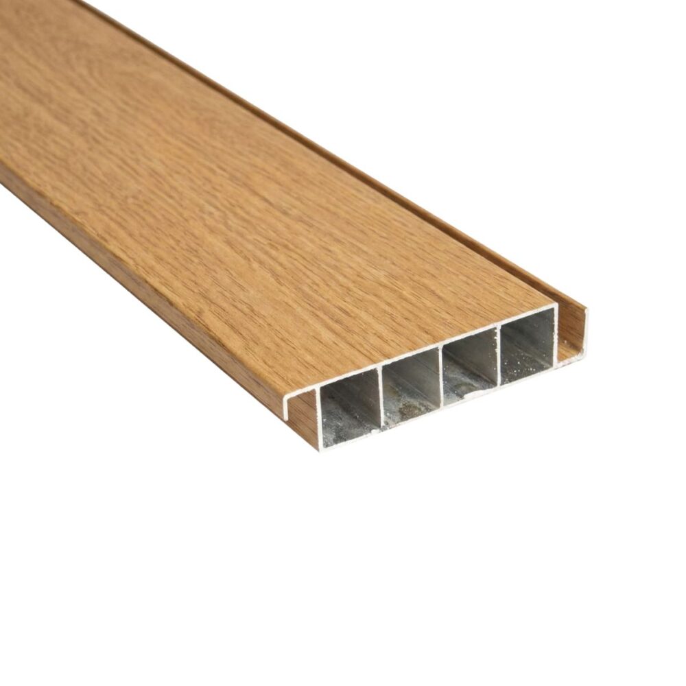 Ribiseina FLOW ribiprofiil 2495 mm, tamm alumiinium