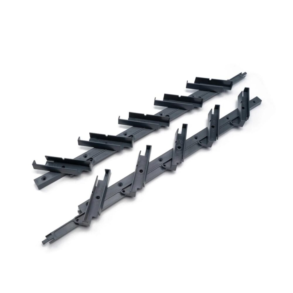 Ribiseina kandurid Privaed Flow Core 500 mm, RAL 7016 antratsiithall komposiit